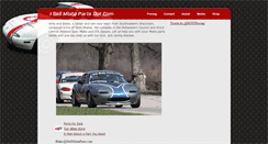 Desktop Screenshot of isellmiataparts.com