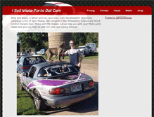 Tablet Screenshot of isellmiataparts.com